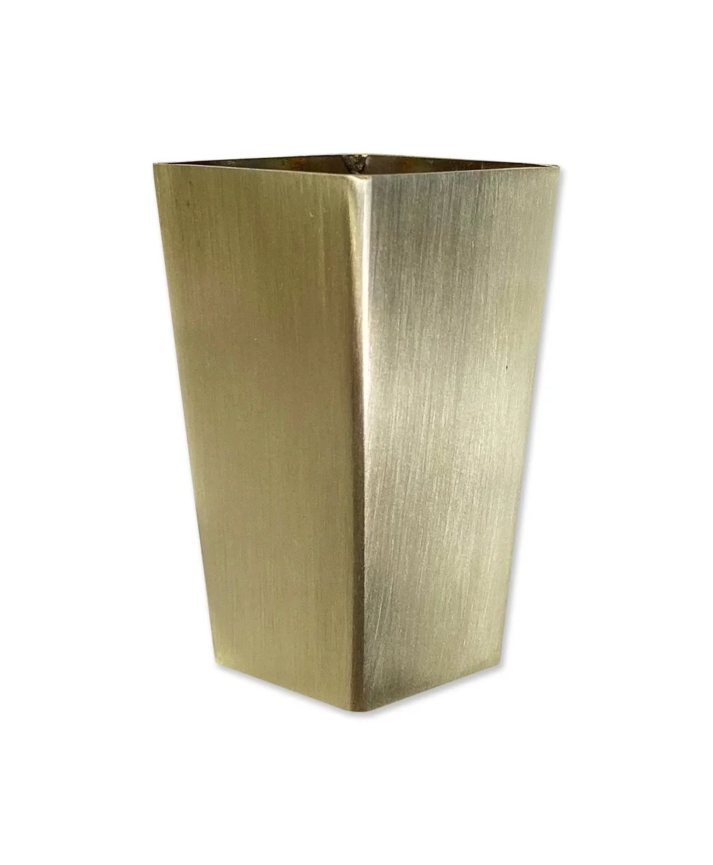 Brass chair leg caps hotsell